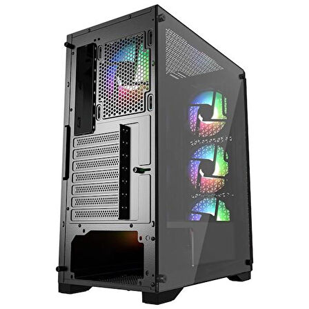 POWERBOOST 600W 80+ PB-PS5847B Gaming Mid-Tower PC Kasası