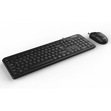 INCA IMK-375T Q Türkçe USB Multimedya Siyah Klavye+ Mouse