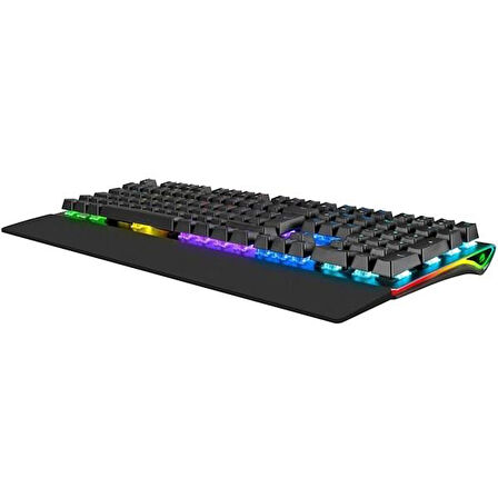 GameBooster G908 Bolt Rainbow Aydınlatmalı Red Switch Mekanik Bileklikli Oyun Klavyesi