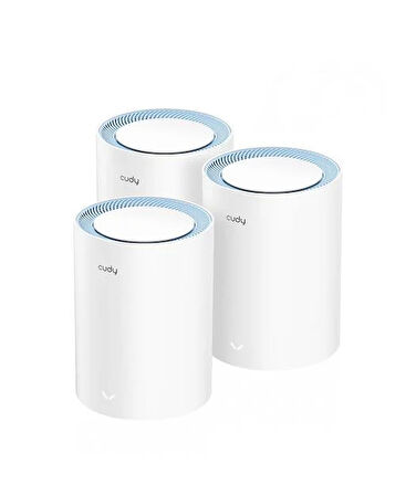 CUDY AC1200 WiFi x3 Mesh Solution