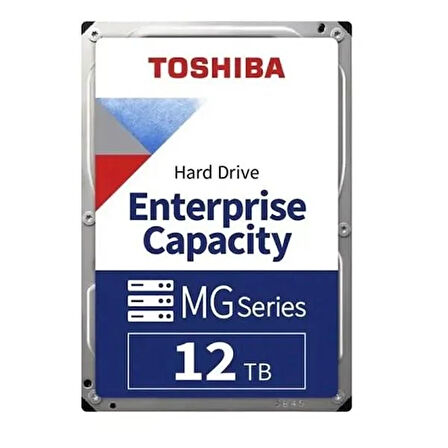 TOSHIBA 12TB MG09 MG09ACA12TE 256MB 7200RPM SATA-3 NAS VE GÜVENLİK DİSKİ