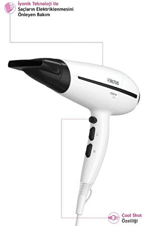 ALTUS AL 7044 S IYONIK 2200 W SAC KURUTMA MAKINESI