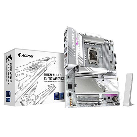 GIGABYTE B860 AORUS ELITE WIFI7 ICE DDR5 HDMI-DP TYPEC PCIE 5.0 1851P ATX