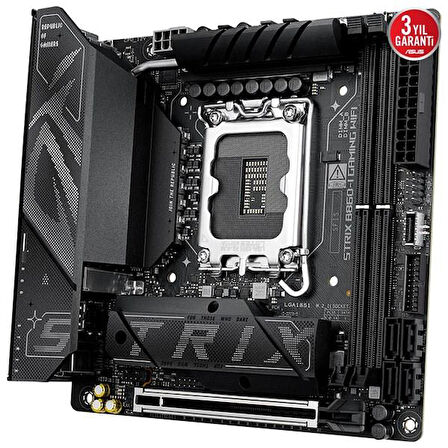 ASUS ROG STRIX B860-I GAMING WIFI7 DDR5 HDMI-DP THUNDERBOLT4 PCIE 5.0 1851P mITX