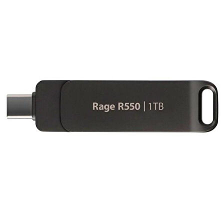 PATRIOT 256GB RAGE R550 PE256GR550DSAD TYPE-C USB BELLEK