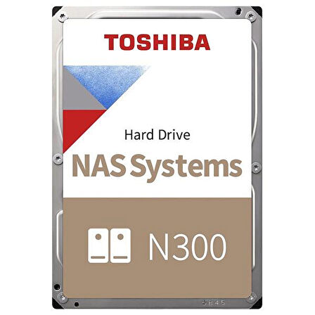 TOSHIBA 3.5" 10TB N300 MN10ADA10TS 7200 RPM 256MB SATA-3 NAS Diski