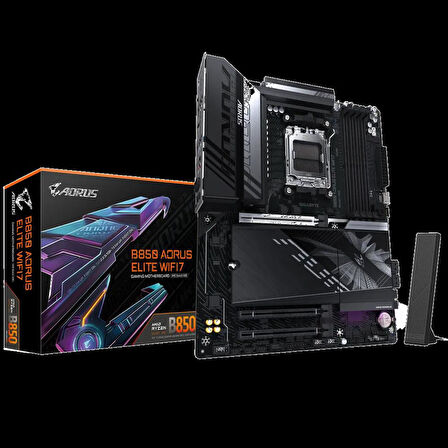 GIGABYTE ANAKART AMD AM5 ATX B850 AORUS ELITE WF7