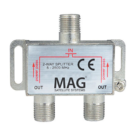 MAG 1/2 SPLITTER 5-2500 MHZ