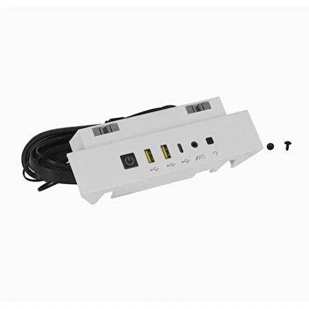 CORSAIR Cc-8900538 iCUE 5000X/5000D/5000D Airflow I/O Panel Beyaz