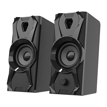 MIKADO MD-166 2.0 5W * 2 Siyah USB Speaker