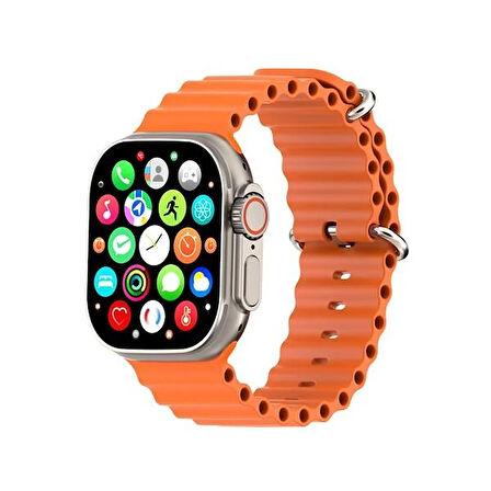 Hytech W69 Watch IOS ve Android Uyumlu MActive 2.05" inç Geniş Ekranlı Gümüş Akıllı Saat