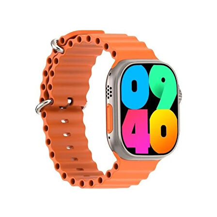 Hytech W69 Watch IOS ve Android Uyumlu MActive 2.05" inç Geniş Ekranlı Gümüş Akıllı Saat