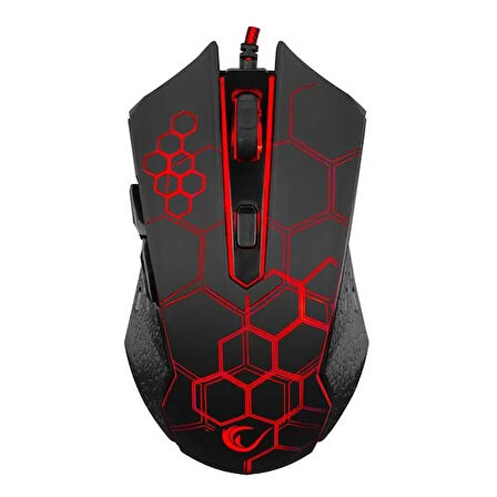 RAMPAGE KM-404 ARGENTI Rainbow Aydınlatmalı USB Gaming Combo Q Klavye + Kulaklık + Mouse + Mousepad