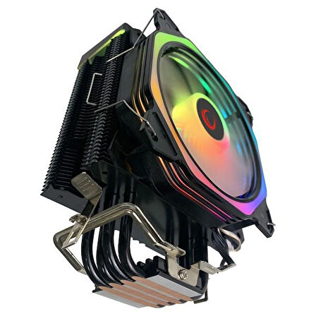 RAMPAGE OCTAGON C50 ARGB AM5-1700P HAVA SOĞUTMALI İŞLEMCİ FANI