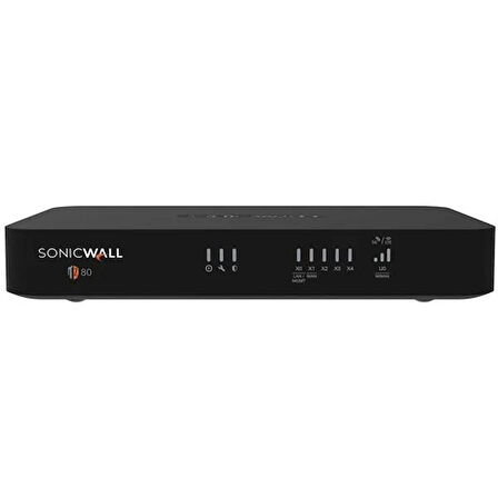 SONICWALL TZ80 03-SSC-3031 Sec Upgrade Advance Edt 3yıl Lisans 4x1G, 1xSFP, 1xUSB,1xTypeC Firewall 750mbps
