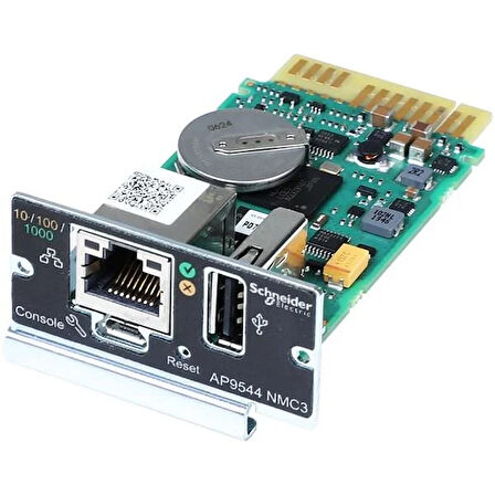 APC AP9544 Easy Ups İçin Ağ Yönetim Kartı 1-Fazlı