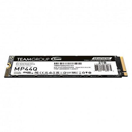 TEAM 2TB MP44Q TM8FFD002T0C101 7400-6500MB/s M2 NVME GEN4 DİSK