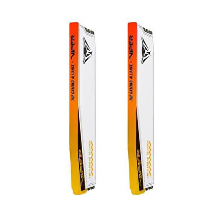 PATRIOT 32GB (2X 16GB) DDR5 6600MHZ CL34 RGB DUAL KIT PC RAM VIPER ELITE 5 TUF PVER532G66C34KT