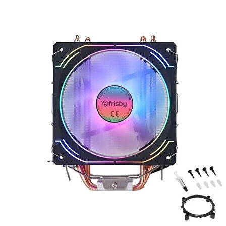 FRISBY FCL-F1334C ARGB AM5-1700P HAVA SOĞUTMALI İŞLEMCİ FANI