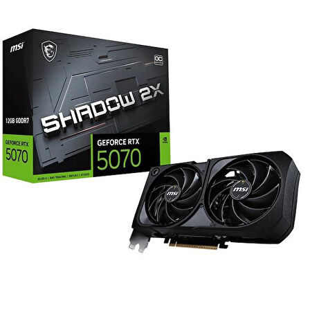 MSI RTX5070 12GB SHADOW 2X OC 12G GDDR7 256bit HDMI DP PCIe 5.0
