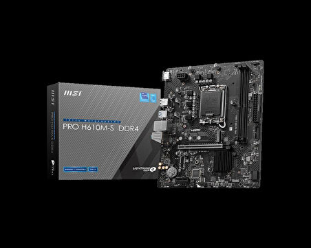 MSI PRO H610M-S DDR4 3200MHZ mATX 1700p