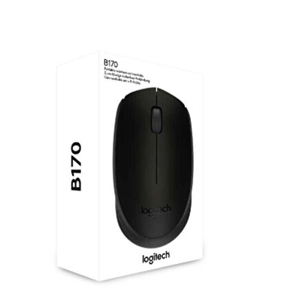 LOGITECH B170 KABLOSUZ MOUSE SİYAH 910-004798