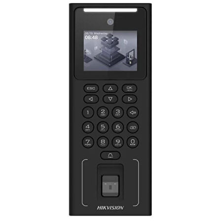 HIKVISION DS-K1T321EFWX  Yüz Tanıma Ve Parmak İzi Kontrol Terminali
