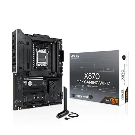 ASUS X870 MAX GAMING WIFI7 DDR5 HDMI-DP TYPEC PCIE 5.0 AM5 ATX