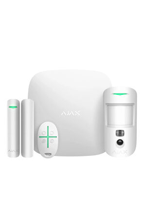 Ajax StarterKit Güvenlik Sistemi için Başlangıç Kiti Beyaz