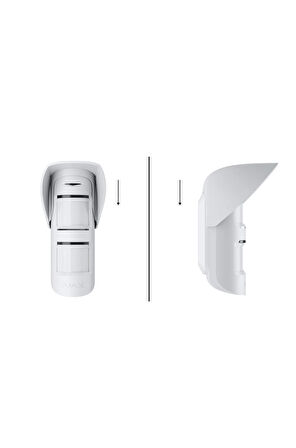 Ajax Hood (MPO) Kapüşon MotionProtect Outdoor için Başlık