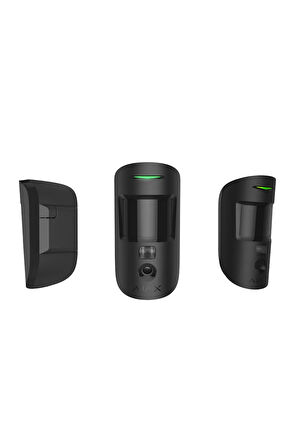 Ajax MotionCam (PhOD) Kuyumcu Kablosuz PIR Hareket Dedektörü Siyah