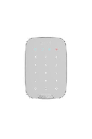Ajax KeyPad Kablosuz Dokunmatik Tuş Takımı Kuyumcusu Beyaz