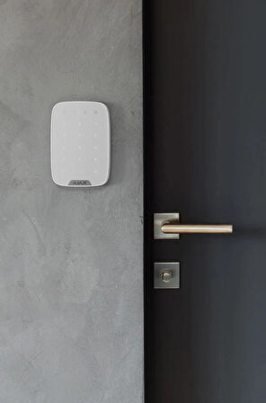 Ajax KeyPad Kablosuz Dokunmatik Tuş Takımı Kuyumcusu Beyaz