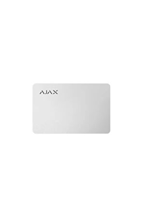 Ajax Pass White (1pcs) Güvenlik Modlarını Kontrol Etmek İçin Temassız Kart Beyaz