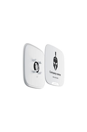 Ajax StreetSiren DoubleDeck Jeweller Ön Panel için Kablosuz Siren Beyaz