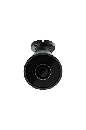 Ajax BulletCam (5 Mp/4 mm) Kablolu AI destekli güvenlik IP kamerası  Siyah