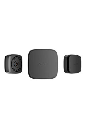 Ajax FireProtect 2 RB (Heat/Smoke) Sensörlü Kablosuz Yangın Dedektörü Siyah