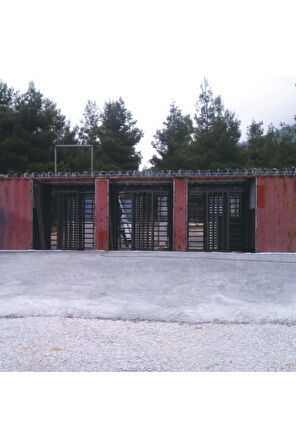 T2500D Double 4 Kollu Boy Turnike Gövde Boyalı Rötor Paslanmaz (350 Kg) 