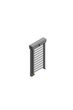 T2500D SWG Kapı Turnike Tamamı Paslanmaz (120 Kg) 
