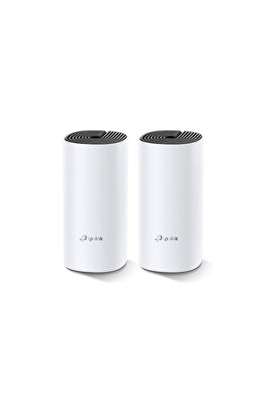 TP-LINK DECO-M4, AC1200, Üçlü Mesh, 1200Mbps, Dual Band, 2Port Gigabit Lan, 371m2 kapsama Alanı, Router, Geniş Alan İnternet Ağı Sağlayıcısı