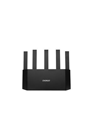 EVEREST EWR-X3000-V1, 3000Mbps, Dualband, WiFi 6, 4Port, 1Port WAN, Masaüstü, WISP, Repeater, Router, Access Point