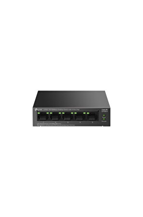 TP-LINK LS105LP, Green Tech, 5 Port, MegaBit, 4 Port PoE 41W, Metal Kasa, Yönetilemez, Masaüstü Switch