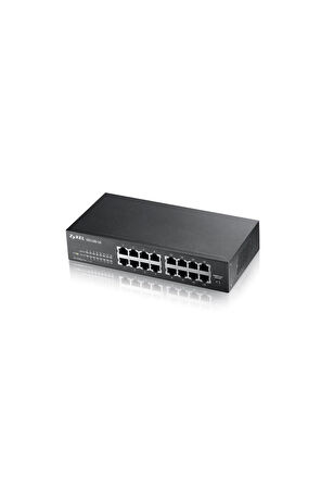 ZyXEL GS1100-16 V3, 16 Port, GigaBit, Yönetilemez, Masaüstü Switch