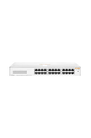 HP Aruba Instant On, R8R49A, 1430-24G, 24Port, GigaBit, Yönetilemez, Rack Mount Switch