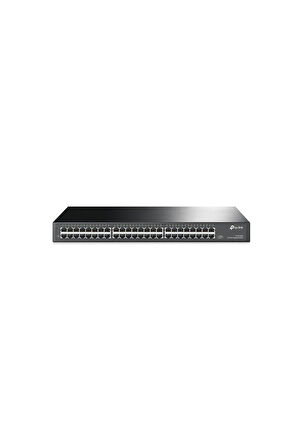 TP-LINK TL-SG1048, 48 Port, GigaBit, Yönetilemez, Metal Kasa, Rackmount Switch