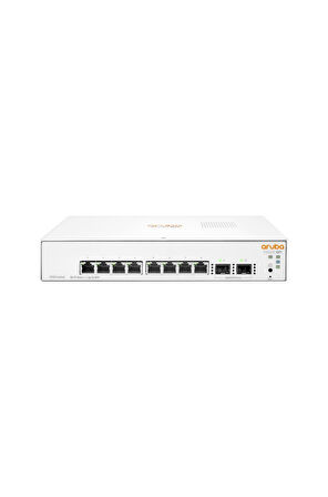 HP Aruba Instant On, JL680A, 1930-8G, 8Port, GigaBit, 2 Port Gigabit SFP, Yönetilebilir, Rack Mount Switch