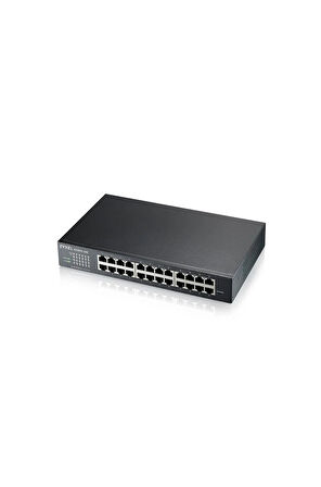 ZyXEL GS1915-24E, 24 Port, GigaBit, Yönetilebilir, Sessiz, Masaüstü Switch