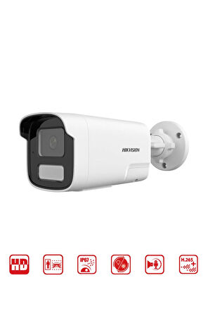 DS-2CD1T23G2-LIUF/SL - 2 MP Smart Hybrid Light Bullet Network Kamera Live Guard