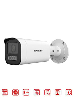 DS-2CD1623G2-LIZSU - 2MP Motorize Varifokal Lensli IR Bullet Kamera Smart Hybrid Light + Motion Detection