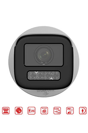 DS-2CD1623G2-LIZSU - 2MP Motorize Varifokal Lensli IR Bullet Kamera Smart Hybrid Light + Motion Detection